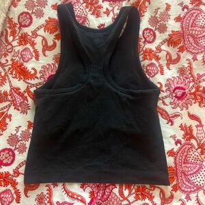 Lululemon Ebb to street cropped Racerback tank Top